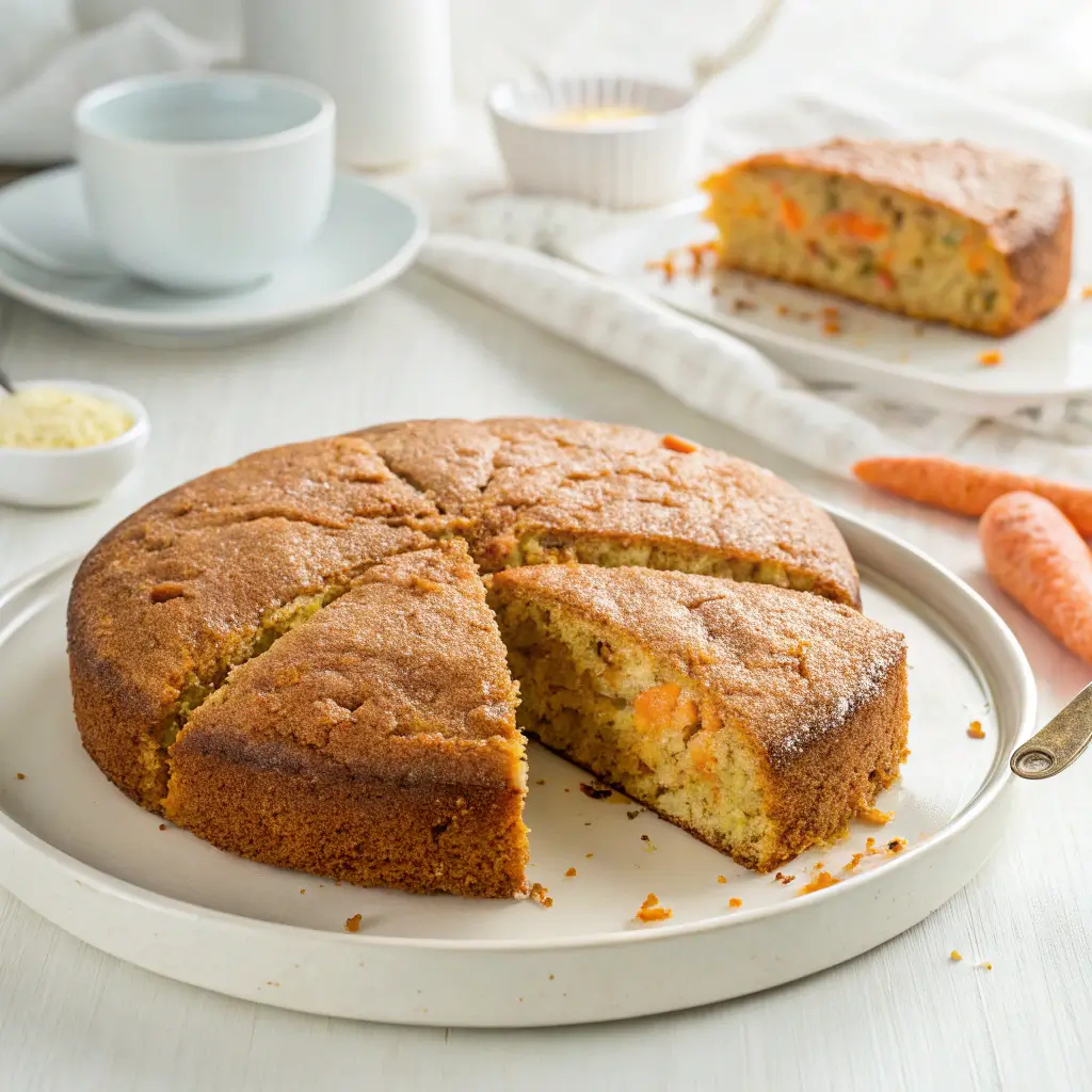Cake salé aux carottes savoureux et rapide à préparer